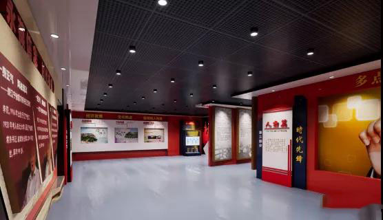 誰說黨建紅色館都是土味館？真正以現代，科技于一體的紅色黨建展館設計欣賞插圖(3)