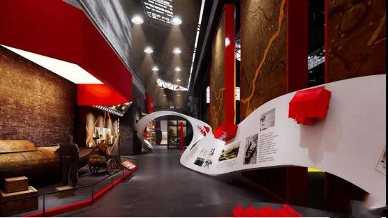 誰說黨建紅色館都是土味館？真正以現代，科技于一體的紅色黨建展館設計欣賞插圖(4)