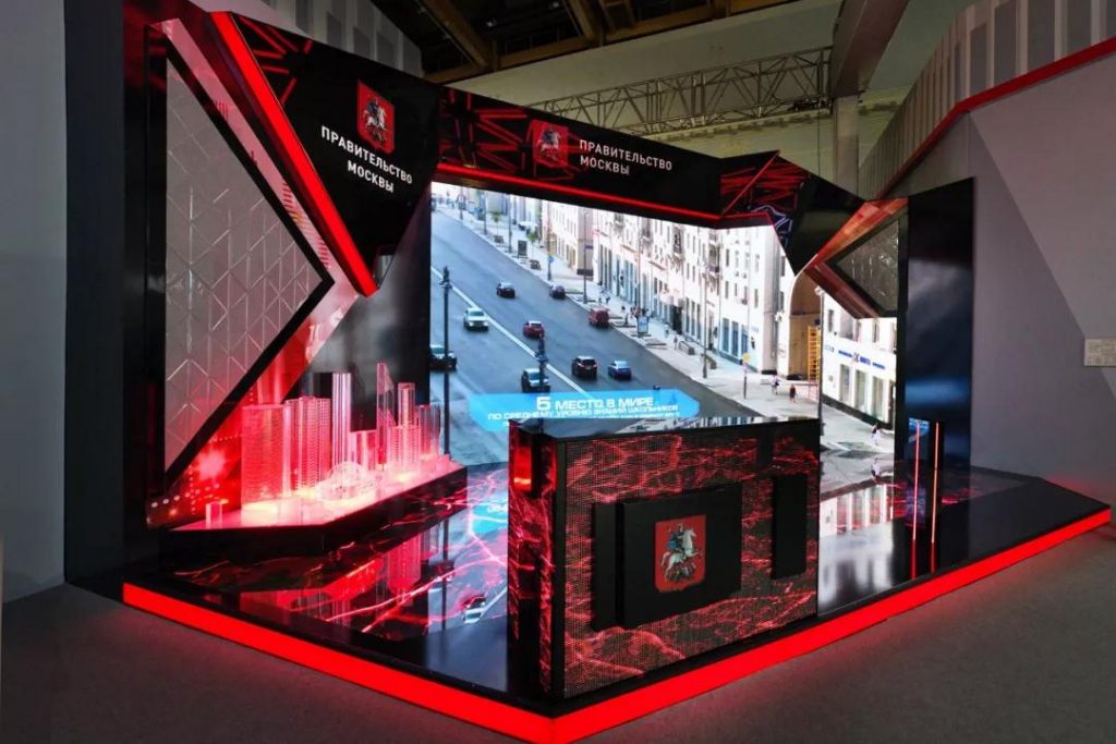 為企業(yè)品牌賦予高端科技形象的智慧展廳設(shè)計(jì)插圖(1)