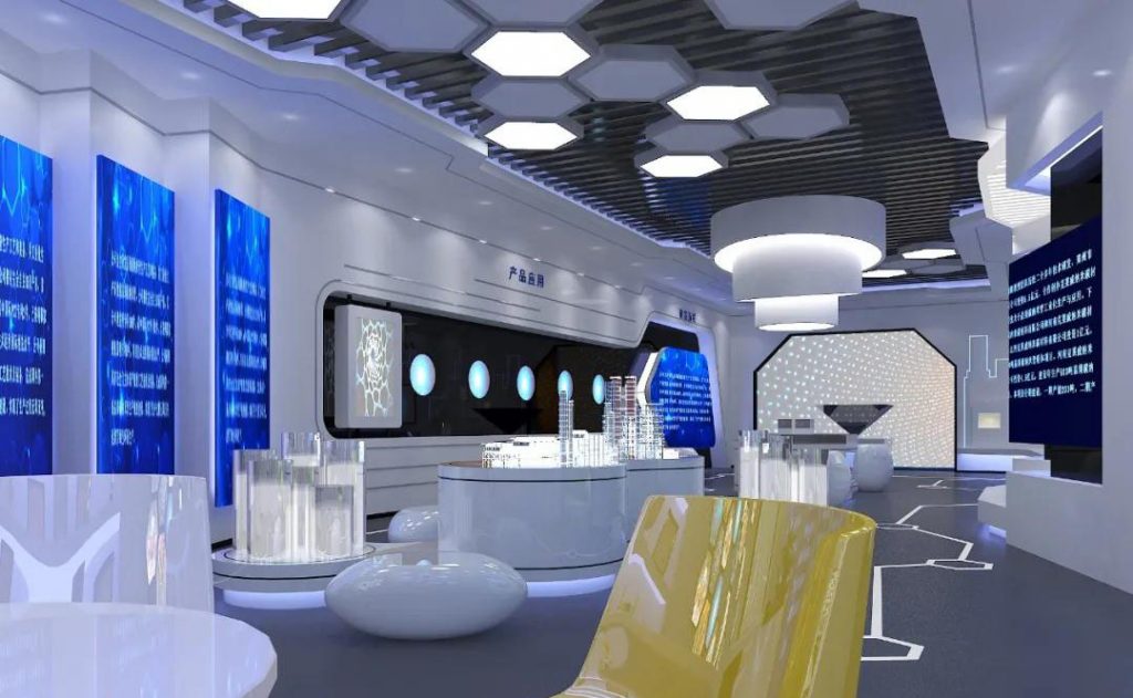 巖星建設(shè)|科技企業(yè)展廳設(shè)計插圖(1)
