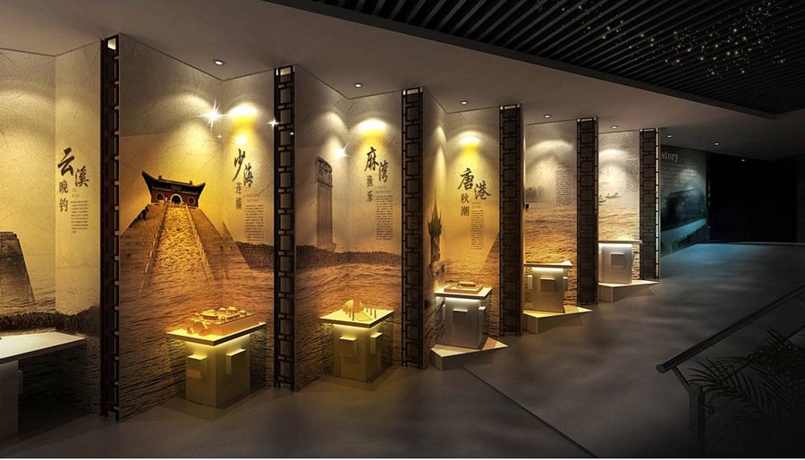 了解展廳設(shè)計(jì)的八個(gè)要求插圖(1) 展廳設(shè)計(jì)效果圖