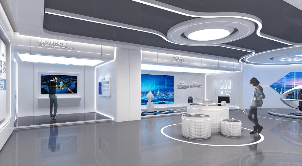多媒體數字展廳設計與施工制作都有哪些注意事項插圖 圖片